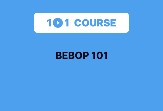 Bebop 101