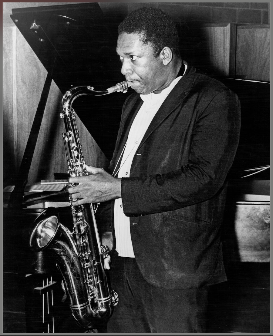 John Coltrane; played tenor, soprano