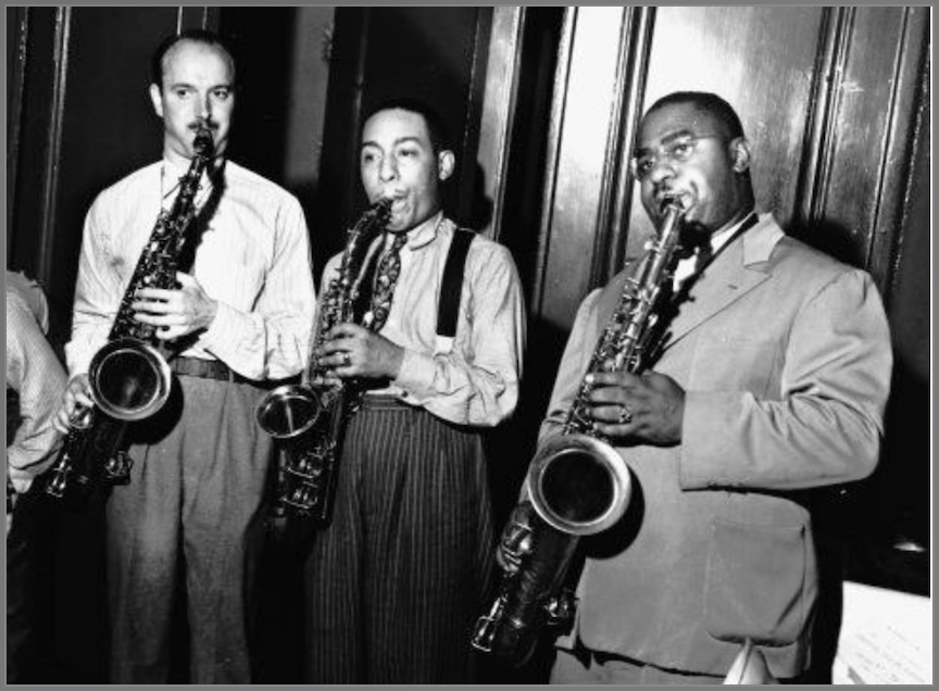 Bud Freeman, Johnny Hodges, Chu Berry