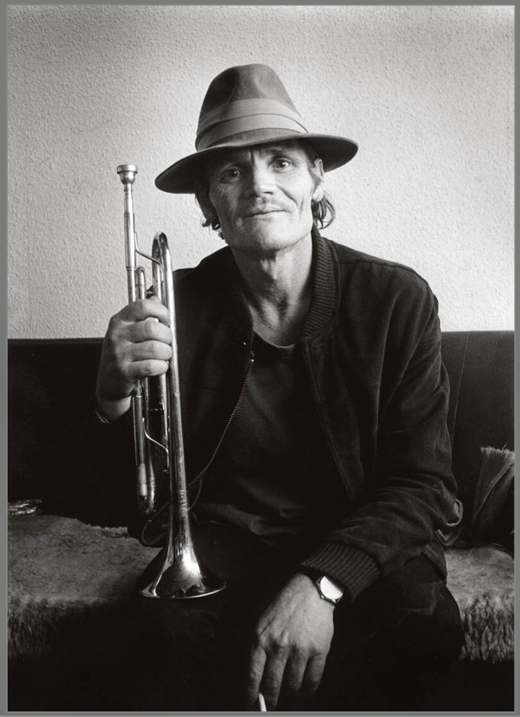 Chet Baker in 1983