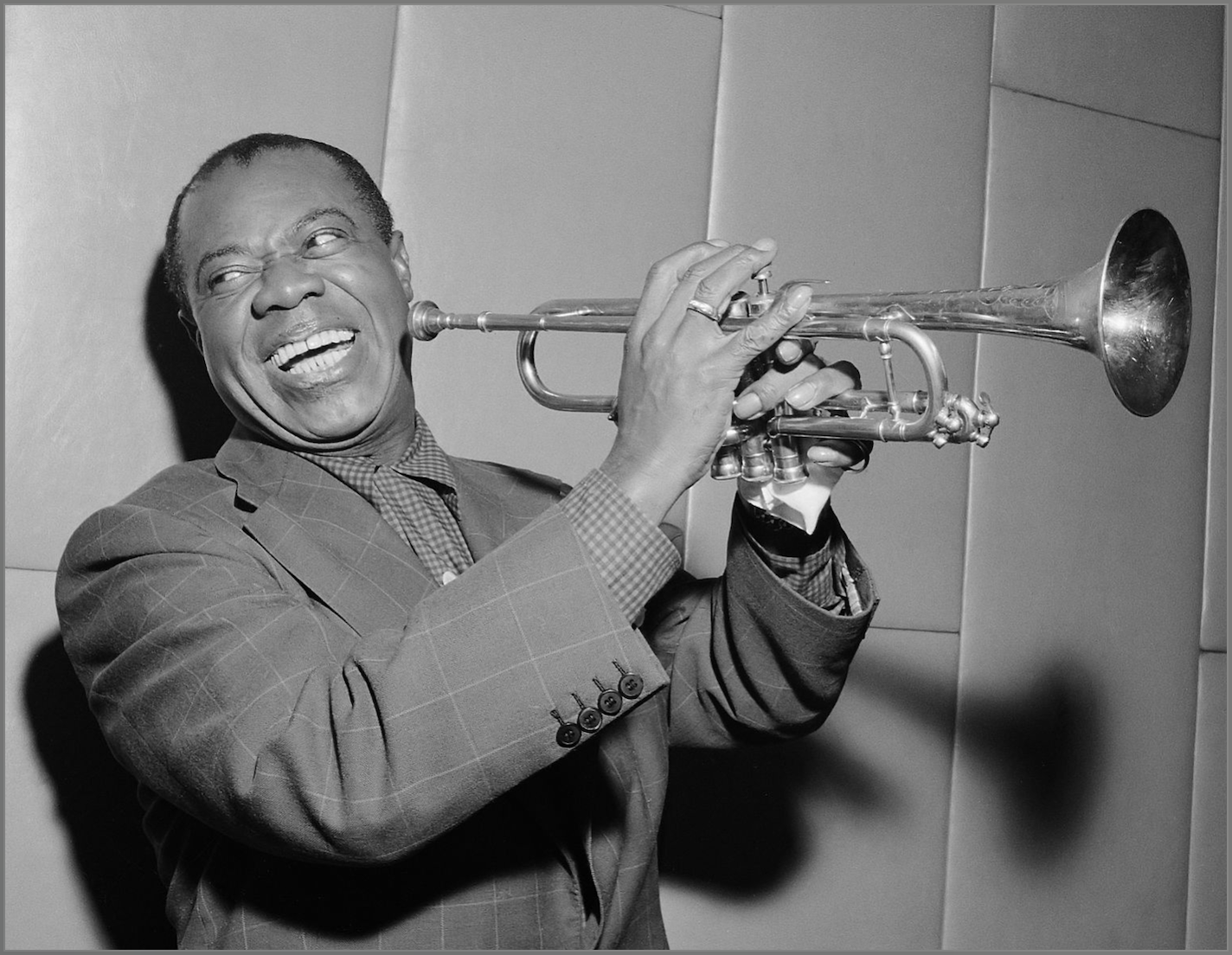 Louis Armstrong in 1955